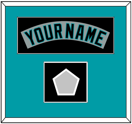 Florida Nameplate & World Series Patch - Road Gray (1993-2001) - Essential Tier 2
