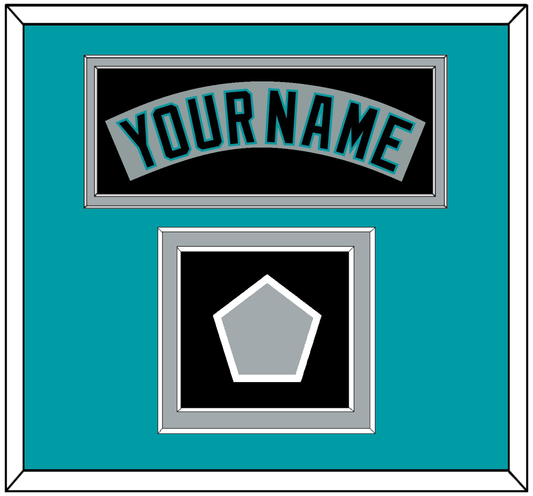 Florida Nameplate & World Series Patch - Road Gray (1993-2001) - Signature Tier 3