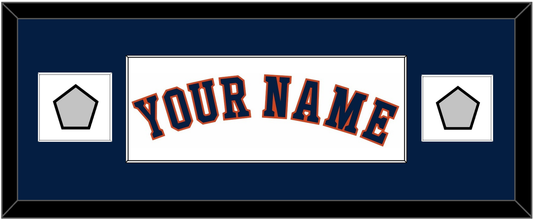Houston Name & 2 World Series Champions Patches - Home White - Essential Tier 2