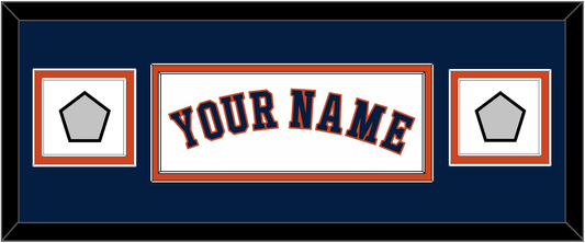 Houston Name & 2 World Series Champions Patches - Home White - Signature Tier 6