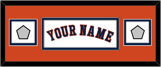 Houston Name & 2 World Series Champions Patches - Home White - Signature Tier 8