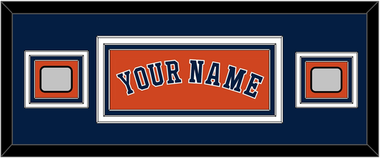Houston Name & 2 World Series Champions Patches - Alternate Orange - Premier Tier 6