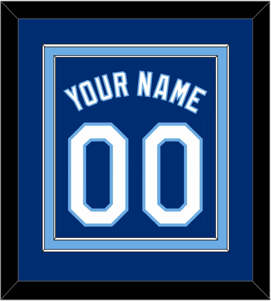 Kansas City Name & Number - Alternate Blue - Signature Tier 2
