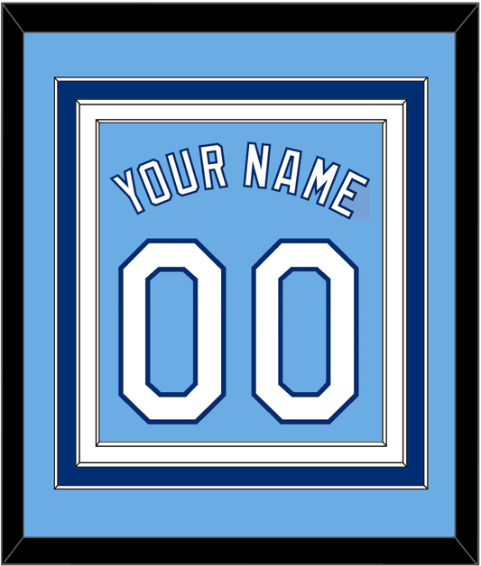 Kansas City Name & Number - Alternate Powder Blue - Premier Tier 2