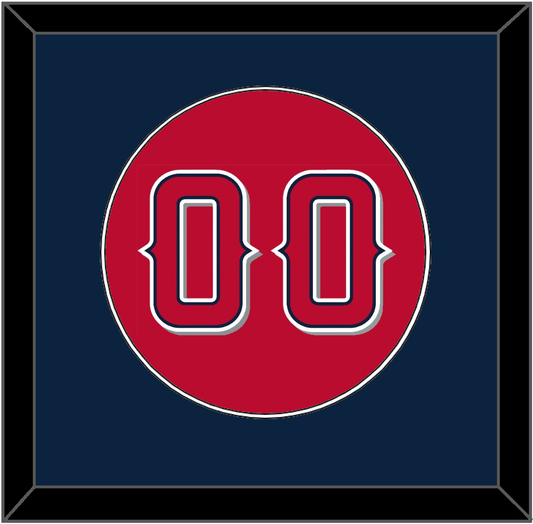 Los Angeles Number - Alternate Red (2012-2020) - Essential Tier 2