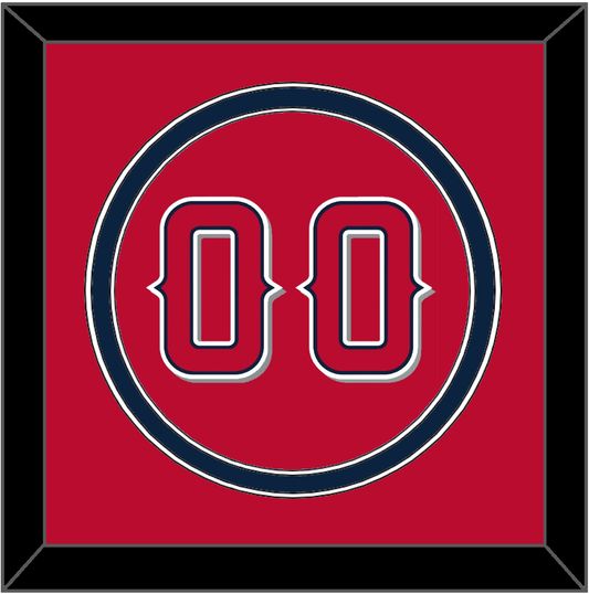 Los Angeles Number - Alternate Red (2012-2020) - Signature Tier 2