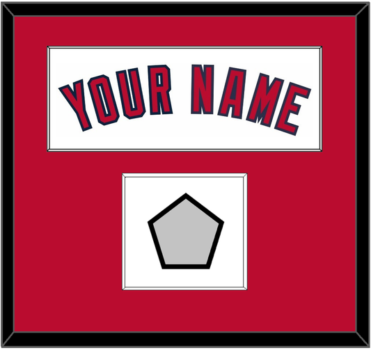 Los Angeles Name & World Series Patch - Home White (2002-2023) - Essential Tier 1