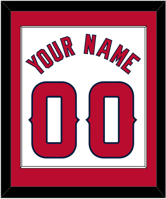 Los Angeles Name & Number - Home White - Essential Tier 1