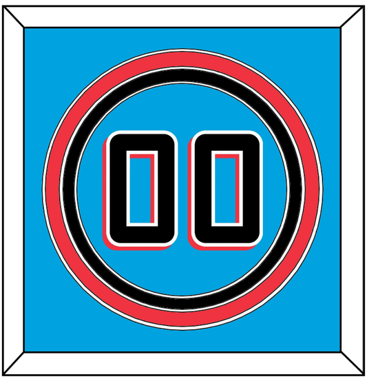 Miami Number - Alternate Blue - Premier Tier 2