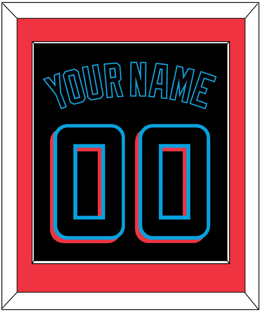 Miami Name & Number - Alternate Black (2019-2023) - Essential Tier 3