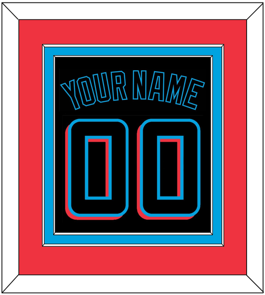 Miami Name & Number - Alternate Black (2019-2023) - Signature Tier 4
