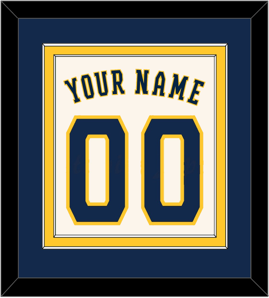 Milwaukee Name & Number - Home Cream - Signature Tier 2
