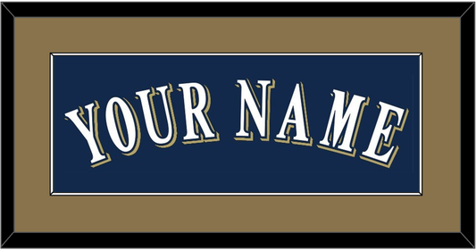 Milwaukee Name - Alternate Road Navy (2016-2019) - Essential Tier 2