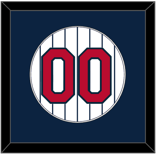 Minnesota Number - Home White Pinstripes (1987-2009) - Essential Tier 1