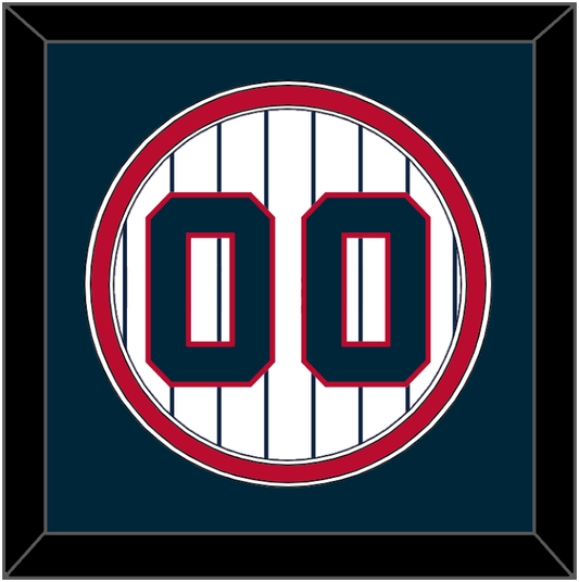 Minnesota Number - Home White Pinstripes (1970-1971) - Signature Tier 2