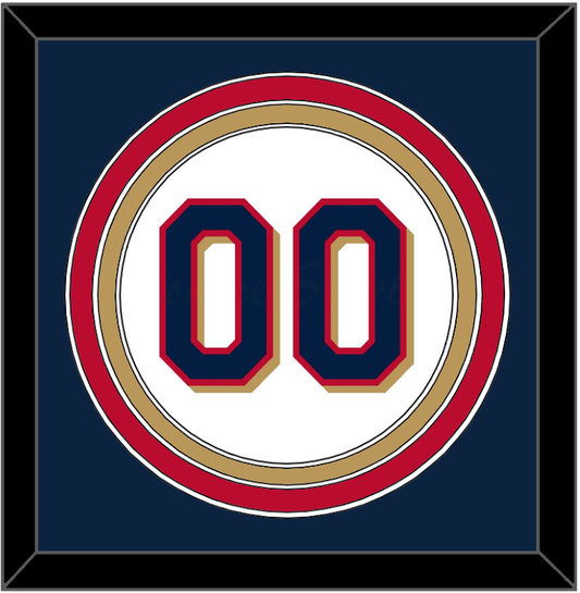 Minnesota Number - Home White (2015-2022) - Premier Tier 2