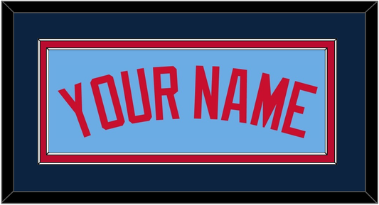 Minnesota Name - Alternate Light Blue - Signature Tier 3