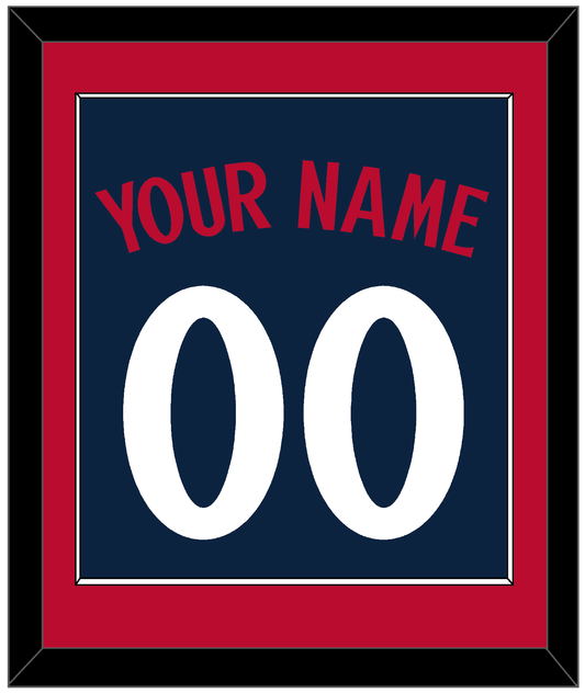 Minnesota Name & Number - Alternate Road Navy - Essential Tier 2