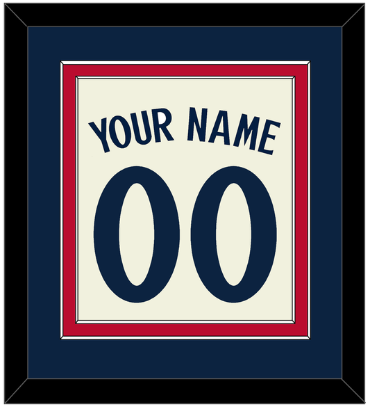 Minnesota Name & Number - Alternate Home Cream - Signature Tier 2