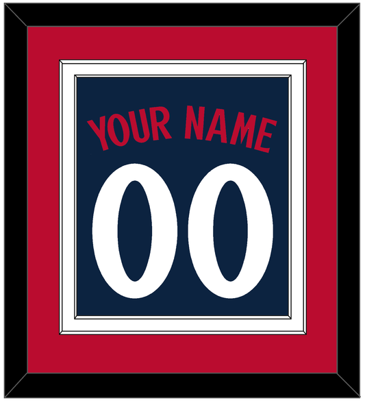 Minnesota Name & Number - Alternate Road Navy - Signature Tier 3