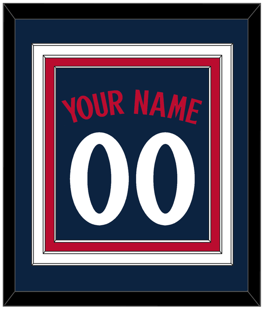 Minnesota Name & Number - Alternate Road Navy - Premier Tier 2