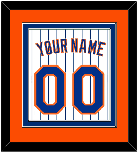 New York Name & Number - Home Pinstripes - Signature Tier 4