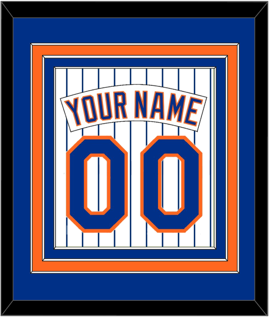 New York Nameplate & Number - Home Pinstripes (1983-1986) - Premier Tier 2