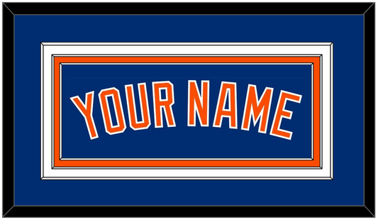 New York Name - Alternate Home Blue - Premier Tier 2