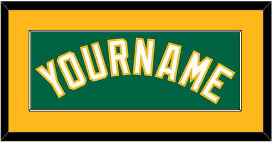 Oakland Name - Alternate Kelly Green - Essential Tier 2