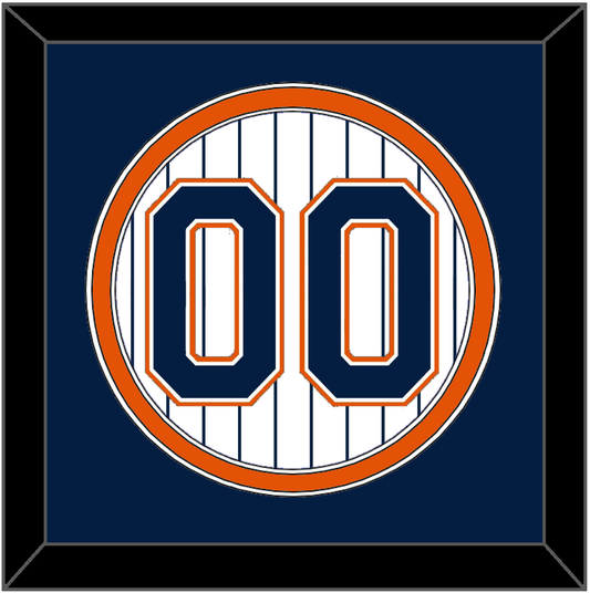 San Diego Number - Home White Pinstripes (1991-2001) - Signature Tier 2