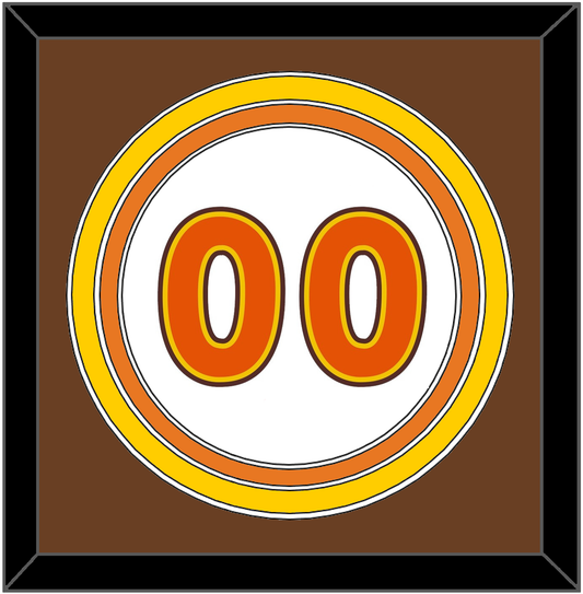 San Diego Number - Home White (1980-1984) - Premier Tier 2