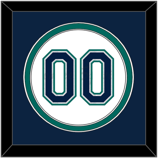 Seattle Number - Home White - Signature Tier 3