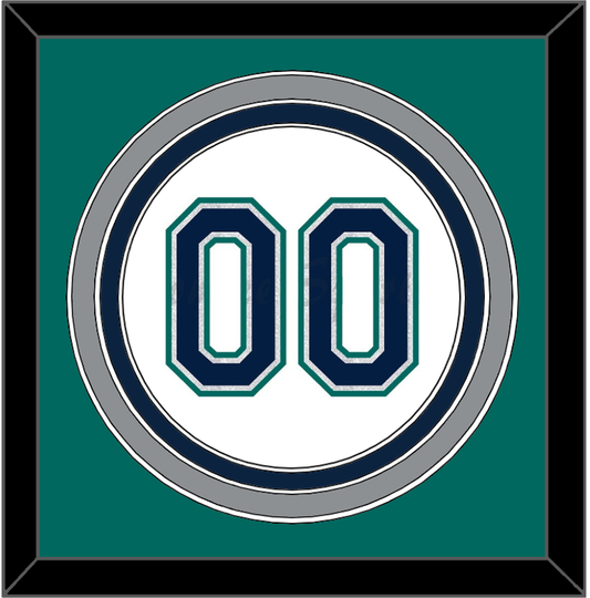 Seattle Number - Home White - Premier Tier 3