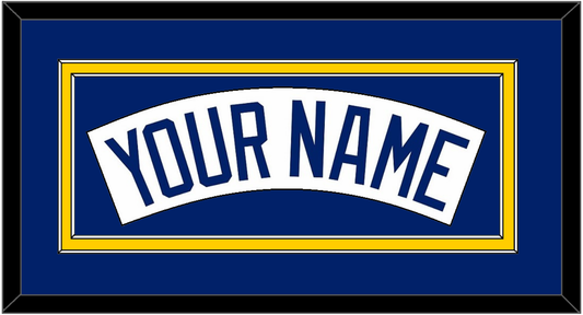 Seattle Nameplate - Home White (1987-1992) - Signature Tier 3