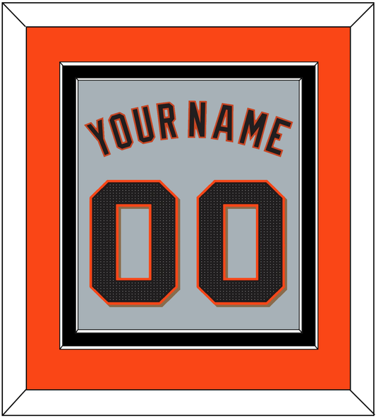 San Francisco Name & Number - Road Gray - Signature Tier 2