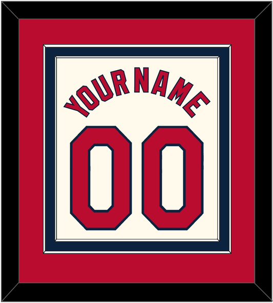 St. Louis Name & Number - Alternate Cream - Signature Tier 2