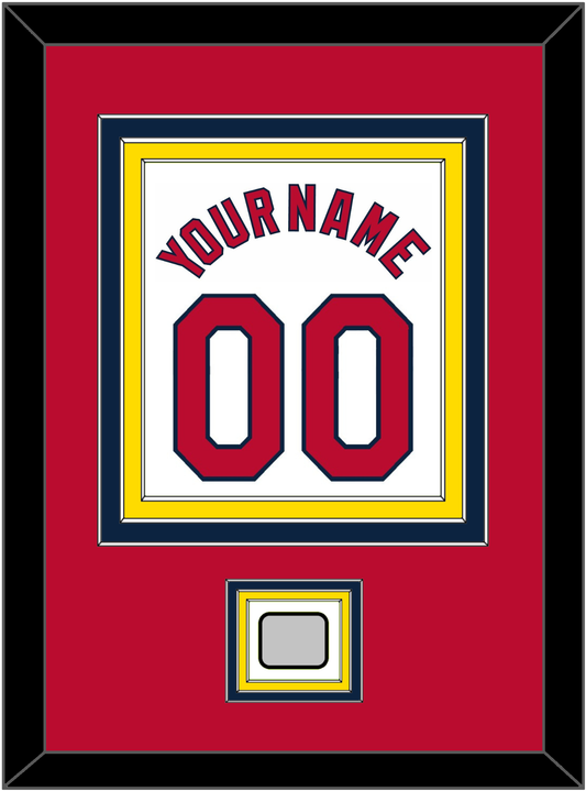 St. Louis Name, Number & World Series Jersey Patch - Home White (2006-2012) - Premier Tier 2
