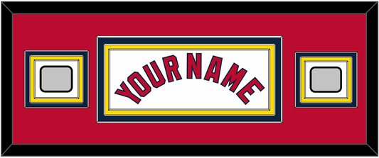 St. Louis Name & 2 World Series Jersey Patches - Home White (2006-2012) - Premier Tier 4