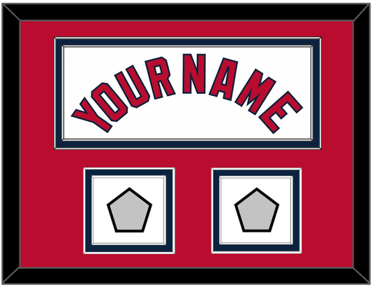 St. Louis Name & 2 World Series Champions Patches - Home White (2006-2012) - Signature Tier 3