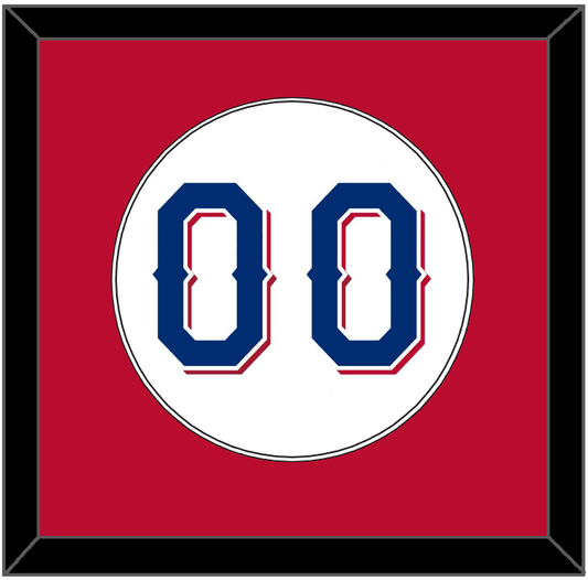 Texas Number - Home White (2020-2023) - Essential Tier 2