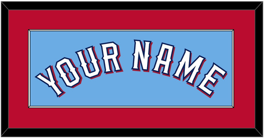 Texas Name - Alternate Powder Blue (2020-2023) - Essential Tier 3