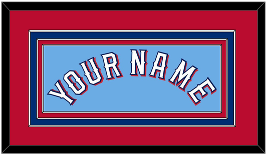 Texas Name - Alternate Powder Blue - Premier Tier 4