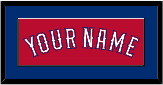 Texas Name - Alternate Red (2016-2019) - Essential Tier 2