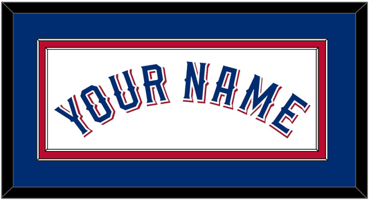 Texas Name - Home White (2020-2023) - Signature Tier 3