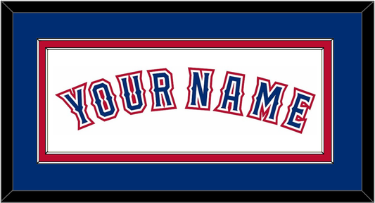 Texas Name - Home White (2016-2019) - Signature Tier 3