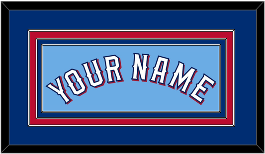 Texas Name - Alternate Powder Blue (2020-2023) - Premier Tier 2