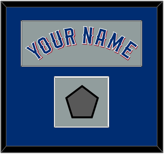 Texas Name & World Series Jersey Patch - Road Gray (2020-2023) - Essential Tier 2