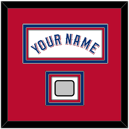 Texas Name & World Series Champions Patch - Home White (2020-2023) - Premier Tier 3