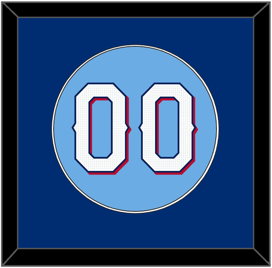 Texas Number - Alternate Powder Blue - Essential Tier 2