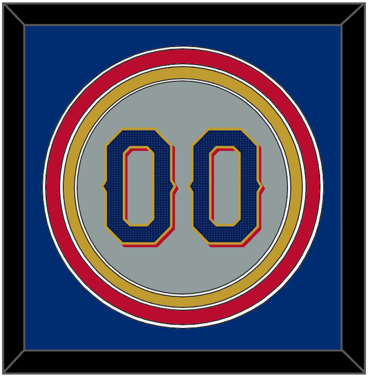 Texas Number - Road Gray - Premier Tier 2